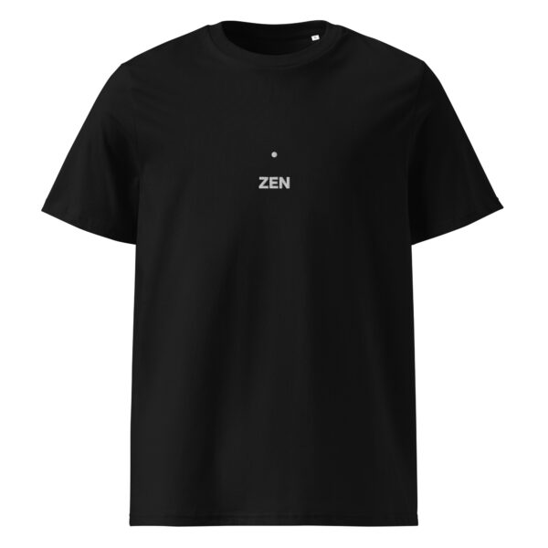 ZEN - Organic Cotton T-Shirt / Embroidery (black)